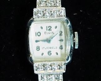 Ladies Wrist Watches, Qty 3, Including Pedre, Elgin, Welsbro, And Metal Cuff Bracelet