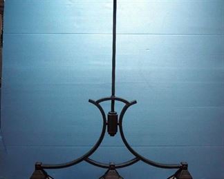 Kichler Tiffany Classics 3 Light Pendant Art Nouveau Chandelier, 38" x 34" x 8"