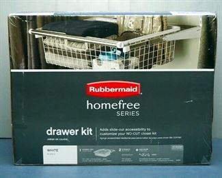 Rubbermaid Homefree Series Drawer Kits, Qty 3, New In Box
