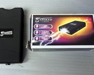 Striker 7.5 Series LED Flashlight With 7.5 KMV Stun Gun, In Original Box