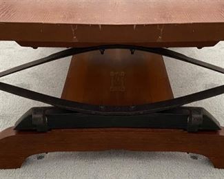 Wagon Seat Coffee Table one