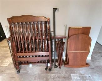 Vintage "Decorative" Crib and Bassinet