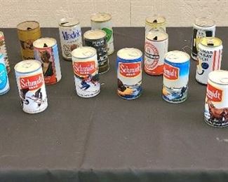 2 of 4 Beer can collection