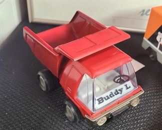 1 of 2 Vintage Japan Buddy L Red Dump Truck