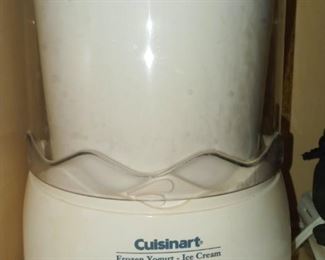 Cuisinart frozen yogurt, ice cream, and sorbet maker