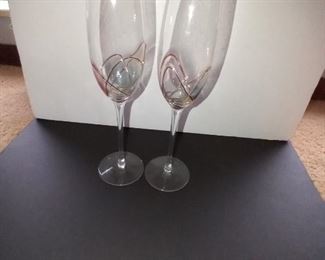 Champagne glasses