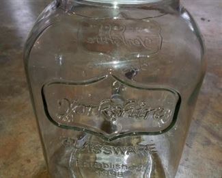 Yorkshire glass jar (large)