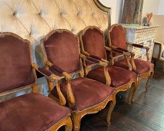 Minton Spidell armchairs set of 4