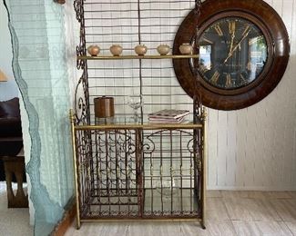 French iron bakers rack