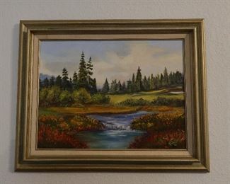 Painting by Robert - 1973