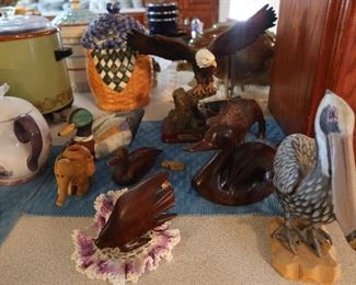 Hand-Carved Wooden Figurines
