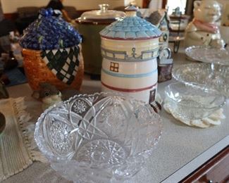 More Cookie Jars - Crystal
