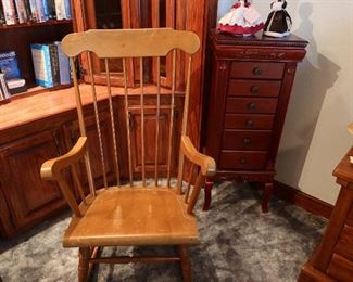 Vintage Maple Rocker
