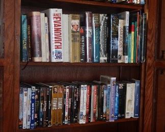 Collection of Books and DVDs