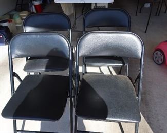 Set of 4 Folding Chairs