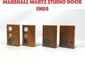 Lot 5 Gordon and Jane Marshall Martz Studio book ends
