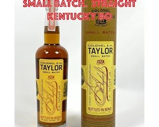 Lot 60 Colonel E.H. Taylor Small Batch. Straight Kentucky Bo