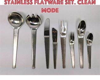 Lot 72 45pc AMBOSS ROSTFREI Stainless Flatware Set. Clean Mode