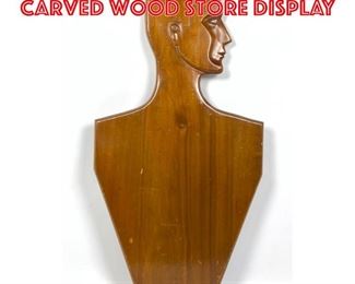 Lot 159 Frederic Weinberg Carved Wood Store Display