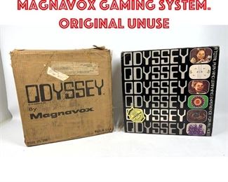 Lot 162 Vintage ODYSSEY Magnavox Gaming System. Original unuse
