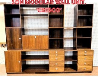 Lot 255 Finn Juhl for France Son Modular Wall Unit. Cresco
