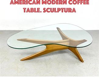 Lot 341 ADRIAN PEARSALL American Modern Coffee Table. Sculptura