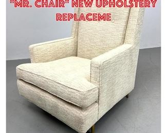 Lot 510 Wormley for Dunbar Mr. chair new upholstery replaceme
