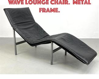 Lot 520 Mid Century Modern Wave Lounge Chair. Metal Frame. 