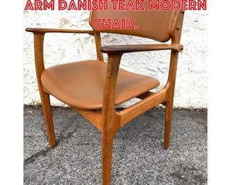Lot 552 DOMUS DANICA Open Arm Danish Teak Modern Chair.