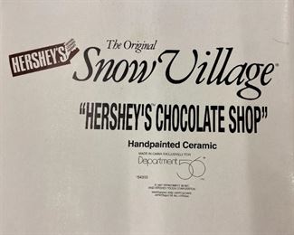Dept. 56 Snow Village "Hershey's Chocolate Shop"