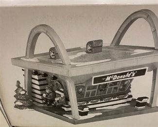 Dept. 56 Snow Village "McDonalds"