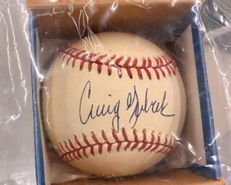 Signed Baseball