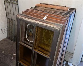 stained glass windows from Al Capone's speakeasy