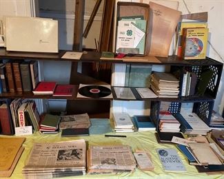 vintage and antique local ephemera