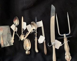 sterling silver serving pieces