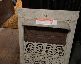 antique fireplace insert