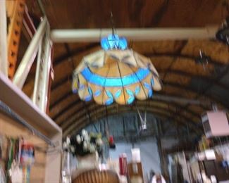 Hanging Tiffany Lamp