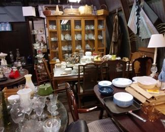 Large china cabinet
