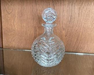 Cartier Crystal Decanter w/ Stopper