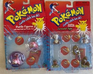 New/Old Stock Pokemon Battle Figures 