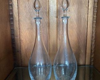 Baccarat Crystal Decanters