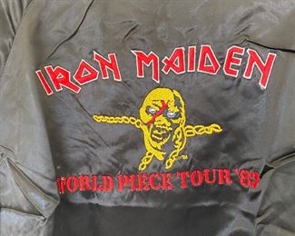 Vintage '83 Iron Maiden World Tour Jacket