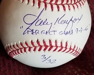 Sandy Koufax Signed ball with COA