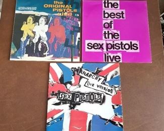 Vintage Sex Pistols albums live