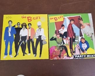Vintage B 52s promotional albums