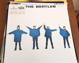 Vintage Beatles albums