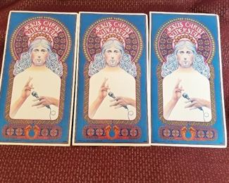 David Edward Byrd artwork on vintage decals (early 70s)