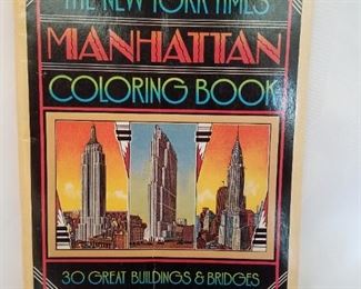 David Edward Byrd's Graphic art coloring book, signed copy