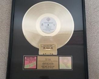 Sex Pistols award for over 500,000 albums sold