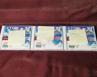 Grateful Dead CDs.  Music transferred from cassettes from 1970s live performances.